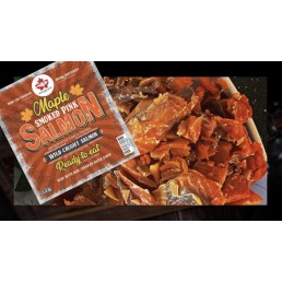 Maple Smoked Pink Salmon - Single pack (100 g) Maple Smoked Pink Salmon - Single pack (100 g)
