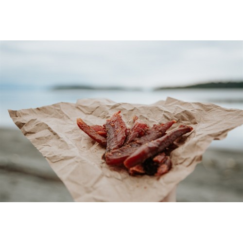Candied Salmon Jerky - Maple Candied Salmon Jerky - Maple