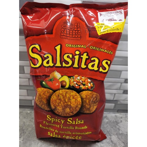 Tortilla Salsitas Chips 284 g. Tortilla Salsitas Chips 284 g.