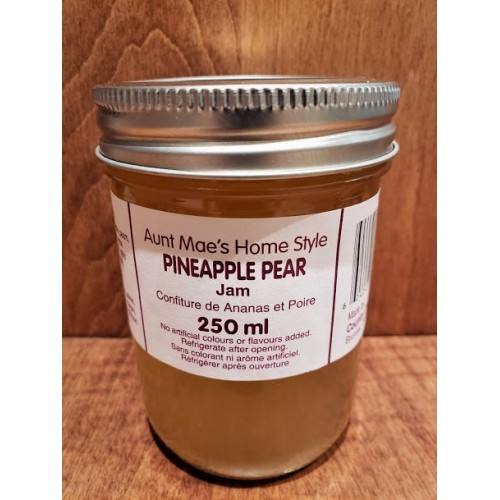Homemade Pineapple Pear Jam - 250 ml Homemade Pineapple Pear Jam - 250 ml