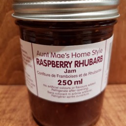 Homemade Raspberry Rhubarb Jam - 250 ml Homemade Raspberry Rhubarb Jam - 250 ml