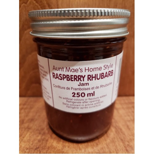 Homemade Raspberry Rhubarb Jam - 250 ml Homemade Raspberry Rhubarb Jam - 250 ml
