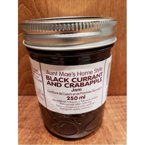 Homemade Black Currant & Crab Apple Jam - 250 ml Homemade Black Currant & Crab Apple Jam - 250 ml