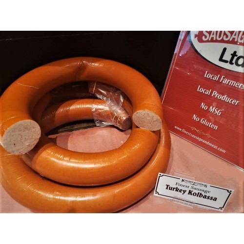 Turkey Kolbassa - per lb Turkey Kolbassa - per lb