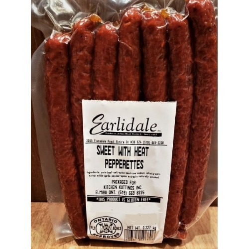 Locally Made Sweet with Heat Pepperettes Locally Made Sweet with Heat Pepperettes