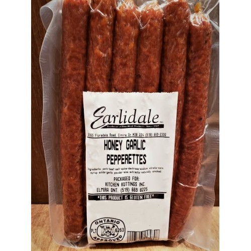 Locally Made Honey Garlic Pepperettes Locally Made Honey Garlic Pepperettes