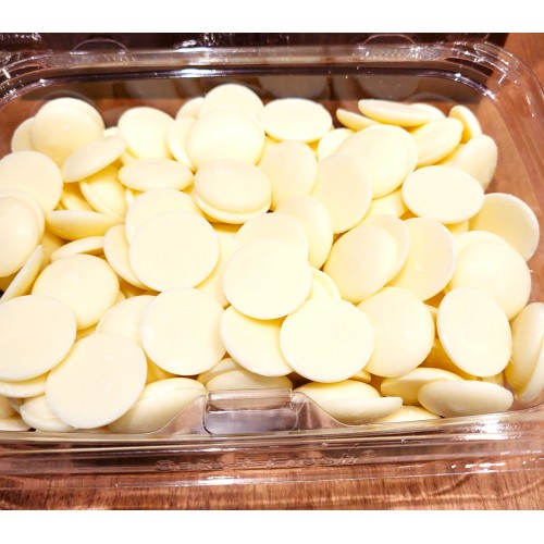 Merckens White Chocolate Melting Wafers - per lb Merckens White Chocolate Melting Wafers - per lb