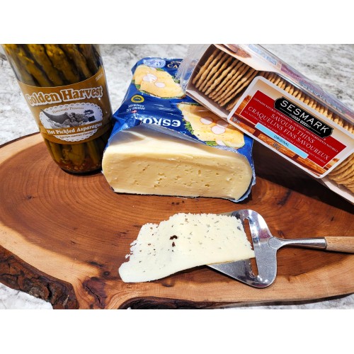 Fresh Cut Danish Esrom Cheese - per lb Fresh Cut Danish Esrom Cheese - per lb