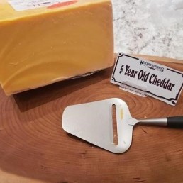 Fresh Cut 5 Year Old Orange Cheddar - per lb Fresh Cut 5 Year Old Orange Cheddar - per lb