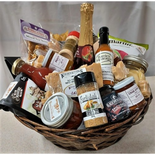 Basket # 6 "The Flavor Buster" Gift Basket Basket # 6 "The Flavor Buster" Gift Basket