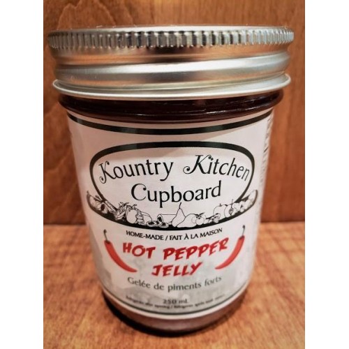 Red Pepper Jelly - Hot - Kountry Cupboard - 250 ml Red Pepper Jelly - Hot - Kountry Cupboard - 250 ml