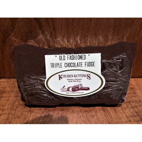Old Fashioned Triple Chocolate Fudge Old Fashioned Triple Chocolate Fudge