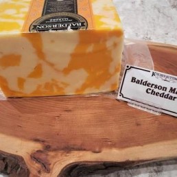 Fresh Cut Balderson Marble Cheese - per lb Fresh Cut Balderson Marble Cheese - per lb