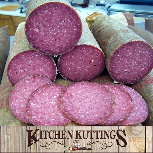 Deli Sliced - Beef & Pork Summer Sausage - per lb Deli Sliced - Beef & Pork Summer Sausage - per lb